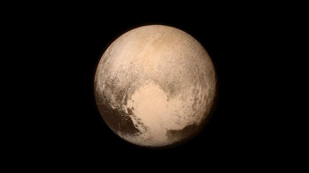 New Horizons sendet Liebesbotschaft vom Pluto