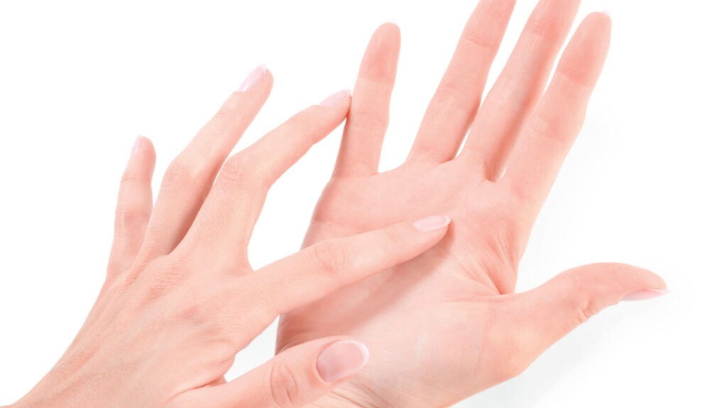 Warum haben wir auf den Handinnenflächen keine Haare?
