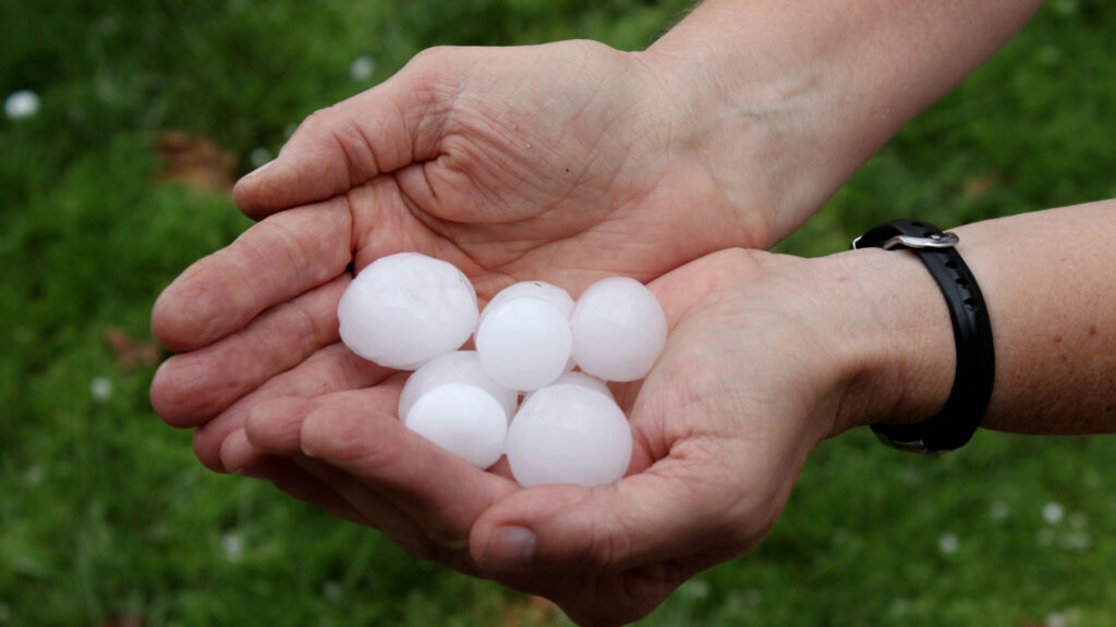 Tödliche Geschosse: So gefährlich kann Hagel werden
