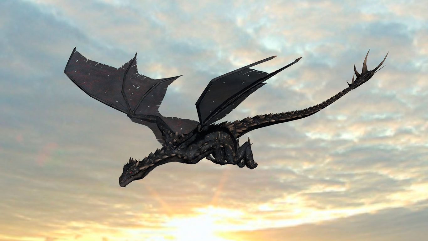 Drachen Fliegen Und Feuer Spucken Drachen Fliegen Und Feuer Spucken