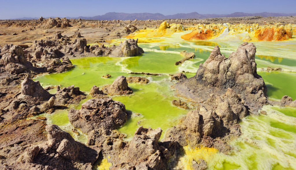 Äthiopiens Danakilwüste: der heißeste Ort der Erde