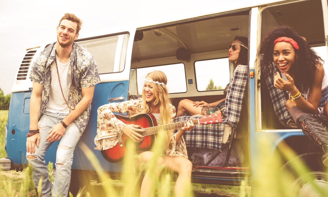 Die Hippieszene
