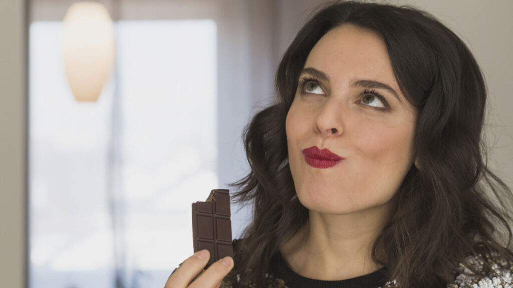schoki-frau-istock