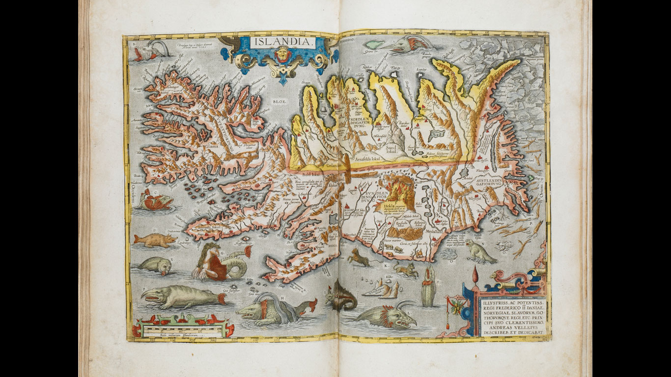 Seeungeheuer vor Island