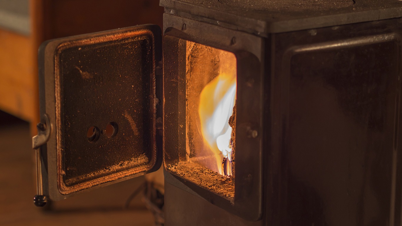 Wohlige Temperaturen im Inneren