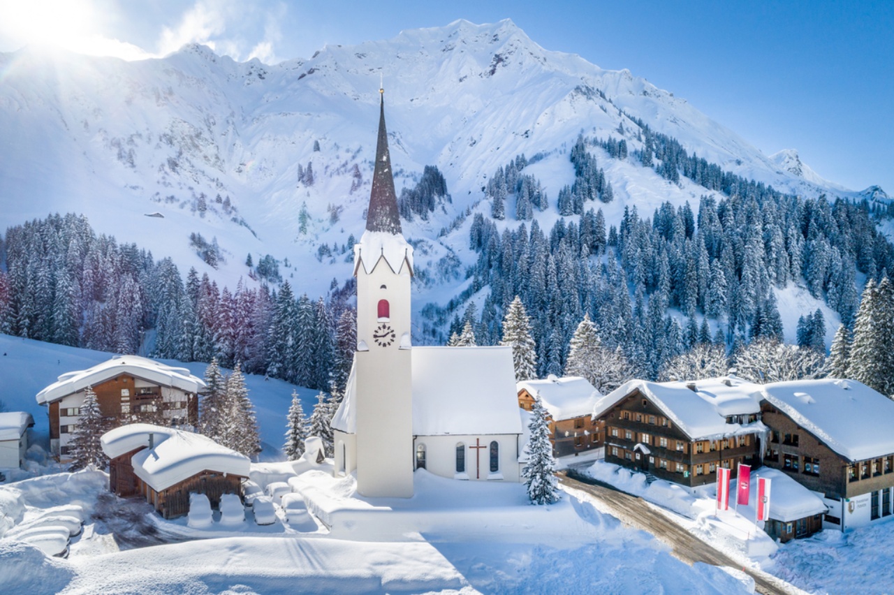 Schneereichstes Skigebiet Europas: Zehn Meter dicke Schneedecke