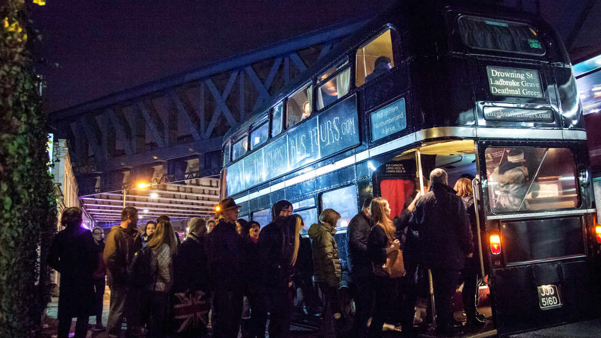 Im Gespenster-Bus durch die Straßen von London
