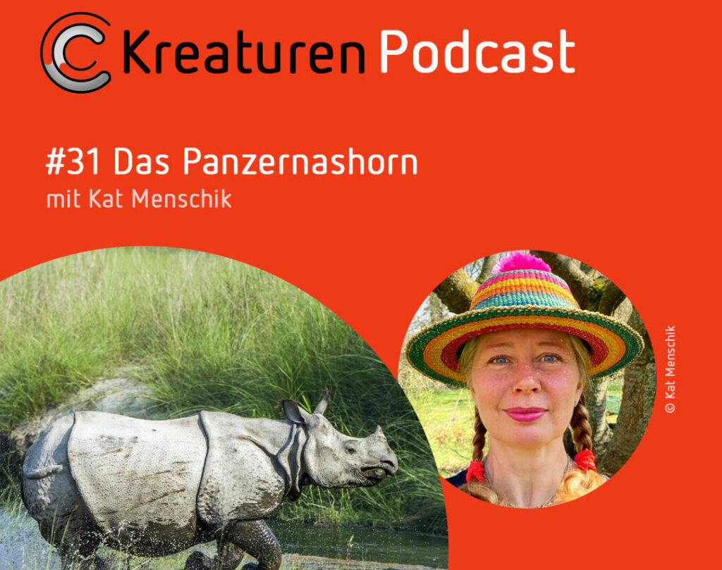 Kreaturen-Podcast Folge 31: das Panzernashorn