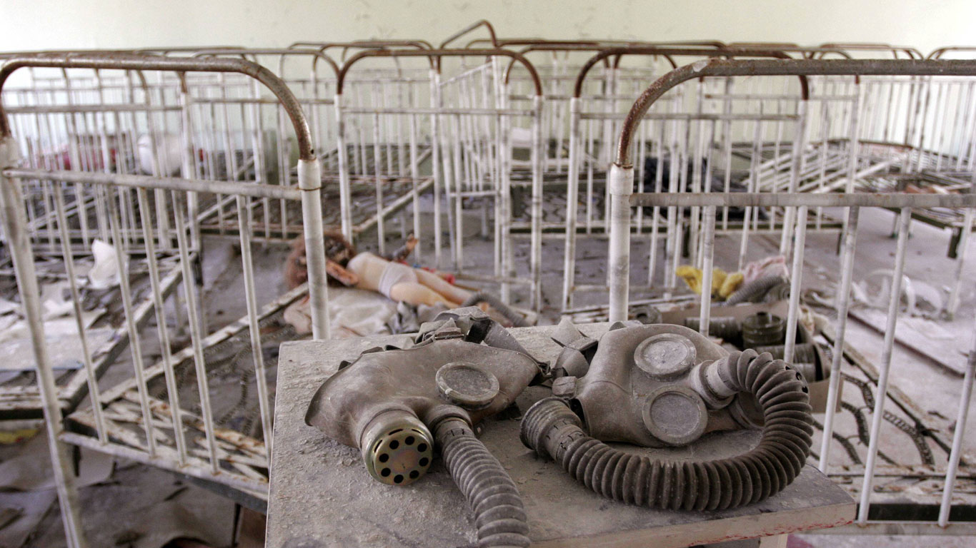 Die Geisterstadt bei Tschernobyl