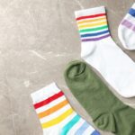 Verschiedenfarbige Socken