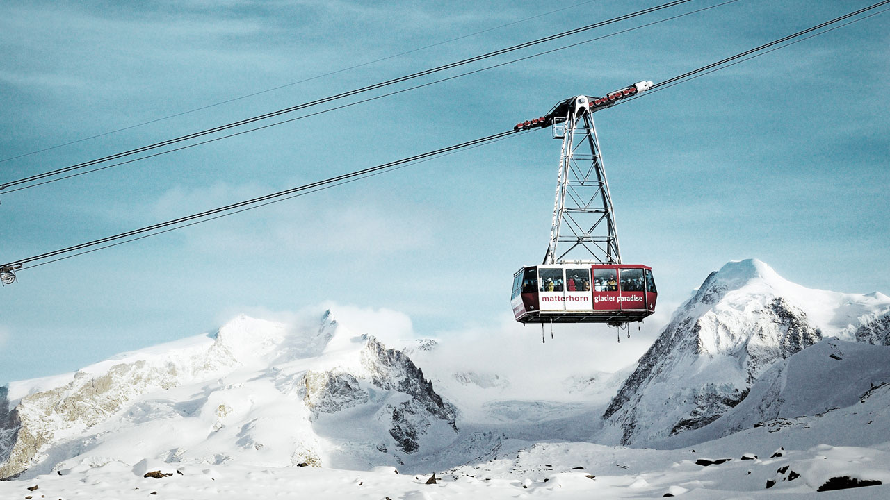 „3S Trockener Steg“ am Kleinen Matterhorn: Edelbahn mit Sportsitzen