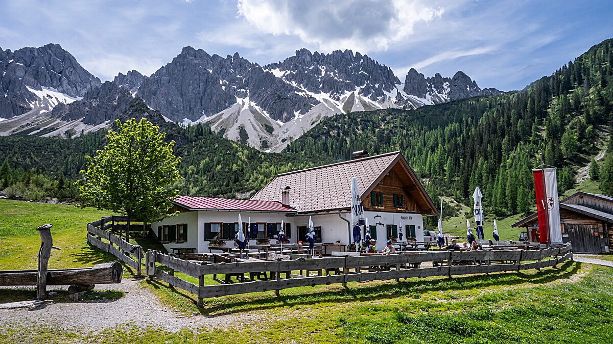 Zu Fuß ein unbekanntes Karwendeltal kennenlernen