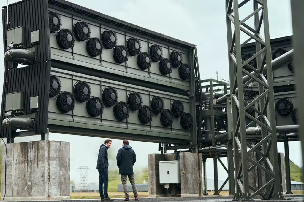 CO2 aus der Atmosphäre holen: