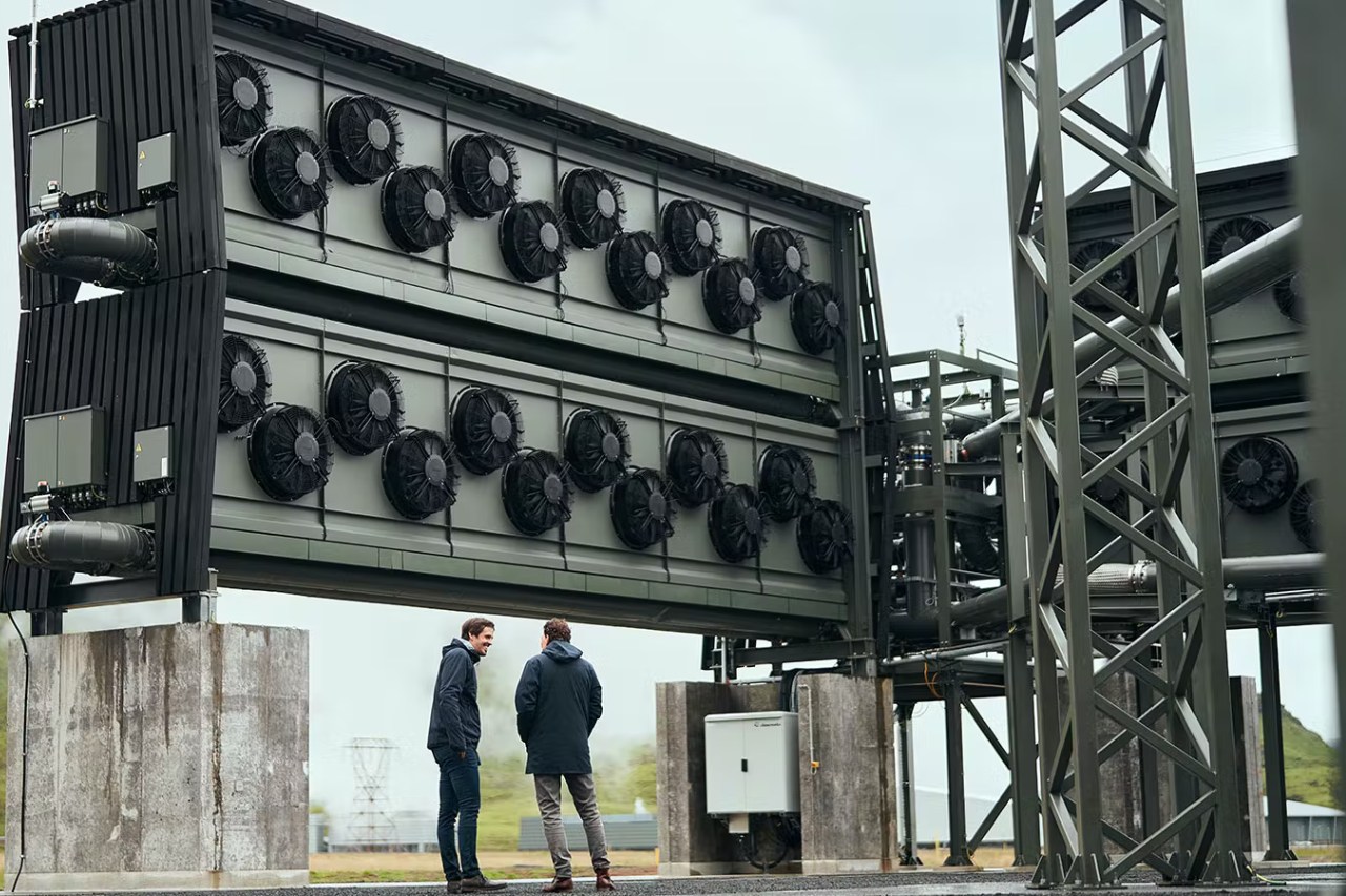 CO2 aus der Atmosphäre holen: