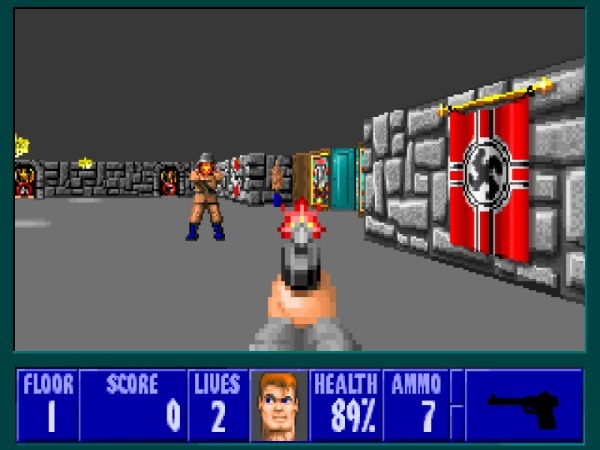 Zensur in Computer- und Videospielen: Wolfenstein 3D ist revolutionär, aber in Deutschland verboten