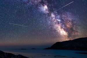 Himmelsfeuerwerk des Jahres: die Perseiden – die Perseiden und die Milchstraße