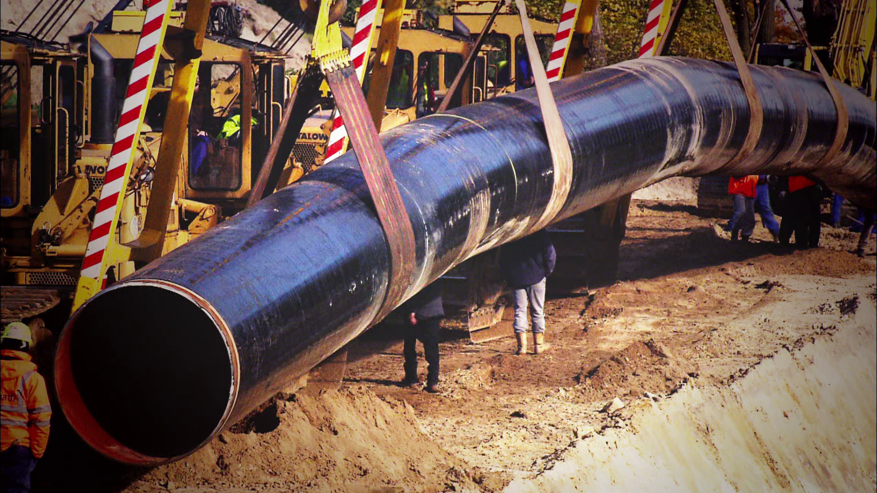 Der Bau einer Pipeline