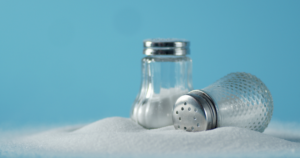 Zu wenig Salz ist ungesund: ein Salzstreuer
