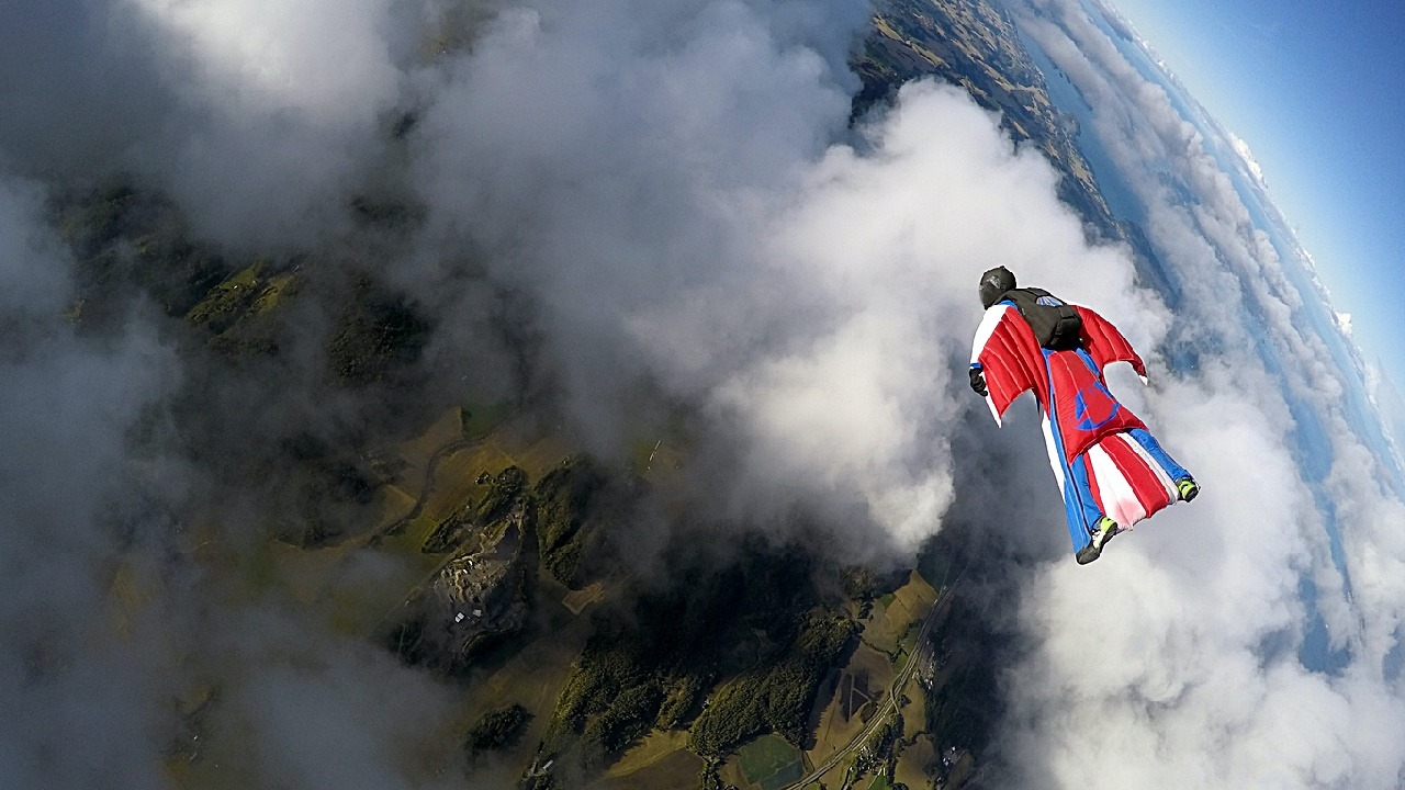 Wingsuit-Pilot