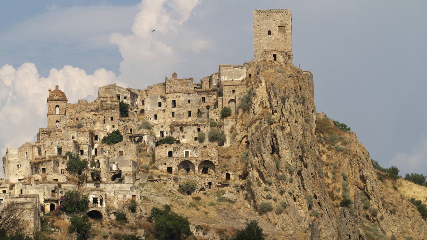 Craco in Süditalien