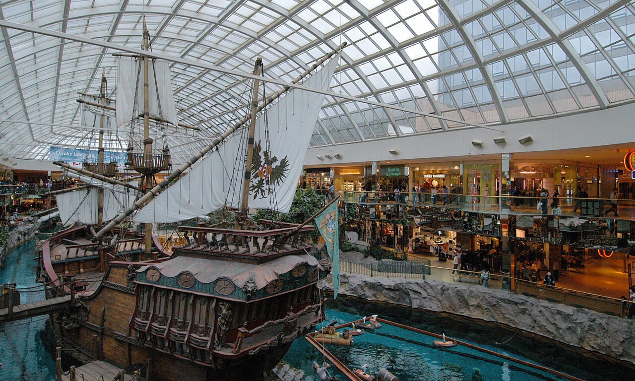 West Edmonton Mall in Alberta, Kanada