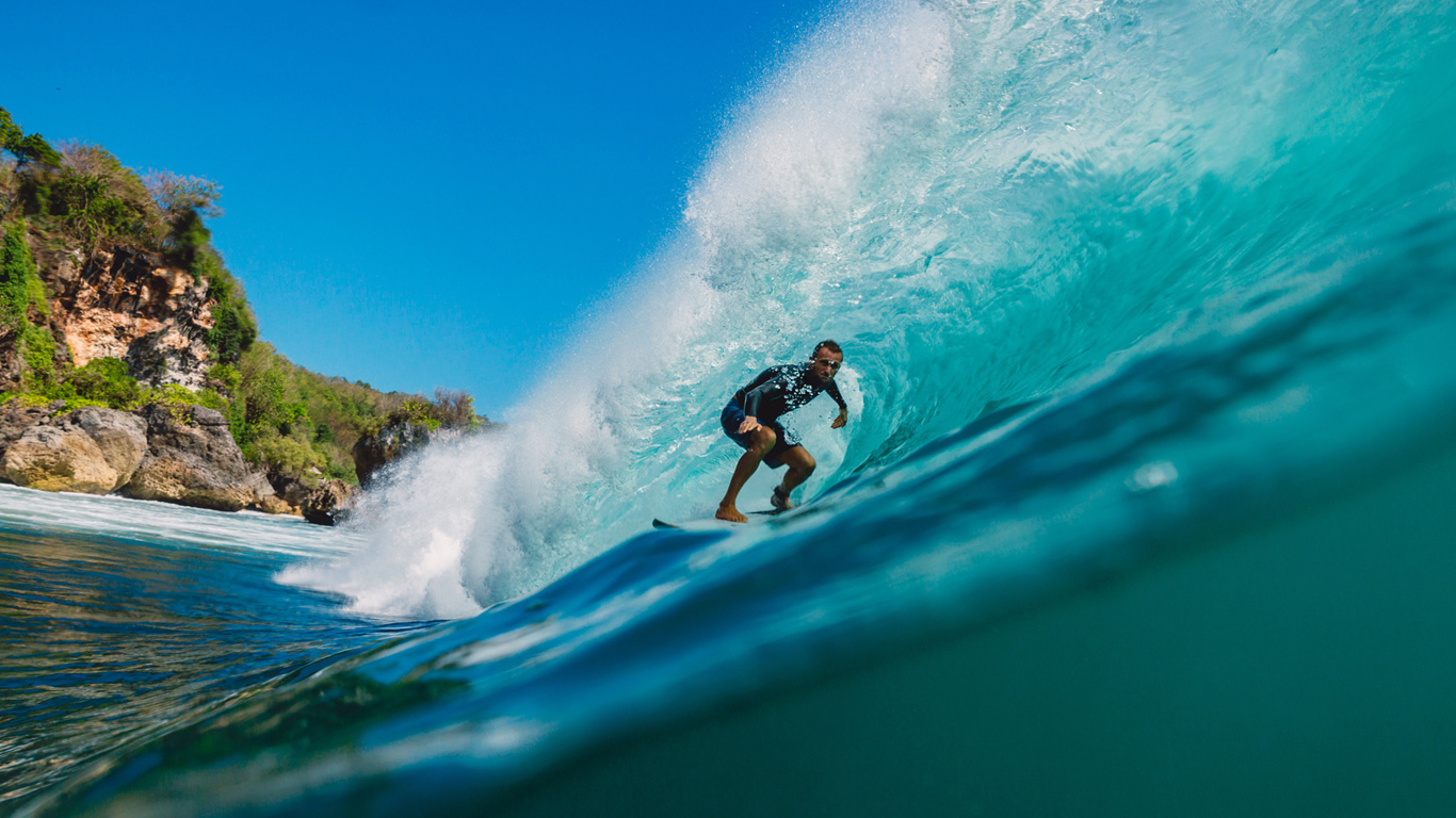 Ein Traum für Surfer