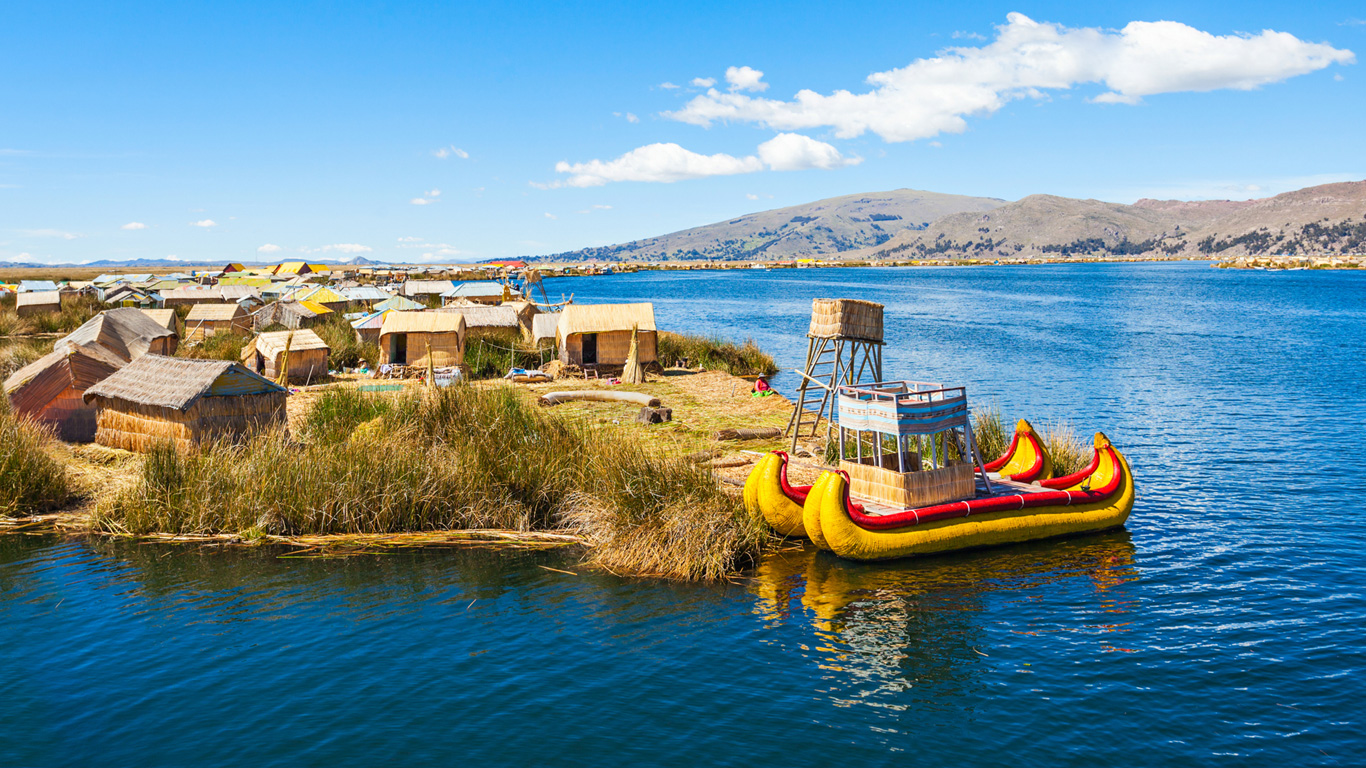 Titicacasee (Bolivien, Peru)