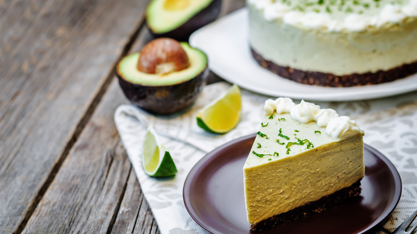 Mal was anders: Ein Avocado-Cheesecake
