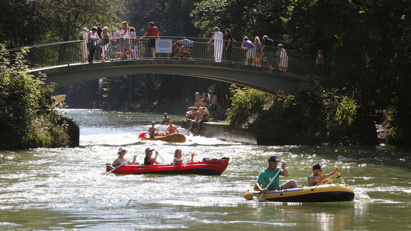 Stand Up Paddling in München Hier ist der Trendsport erlaubt Welt