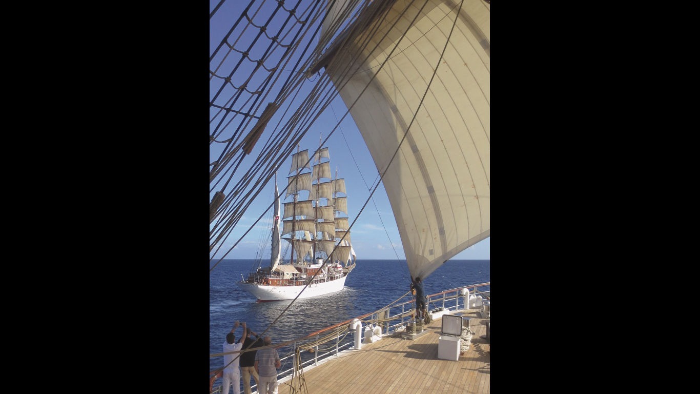 Windjammer-Schwestern auf gemeinsamem Kurs