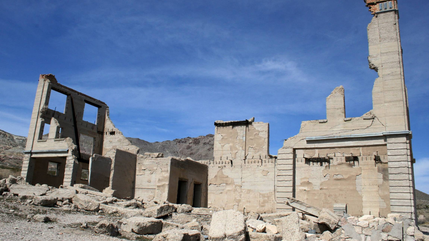 Rhyolite, Nevada
