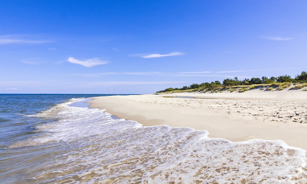 Baden am Sandstrand