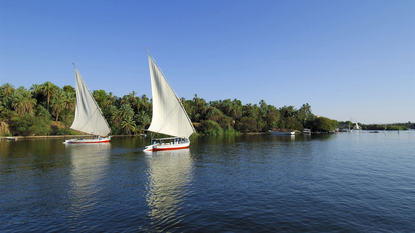 Platz 3: Ägypten – Paradies für Wassersportler und Kulturinteressierte