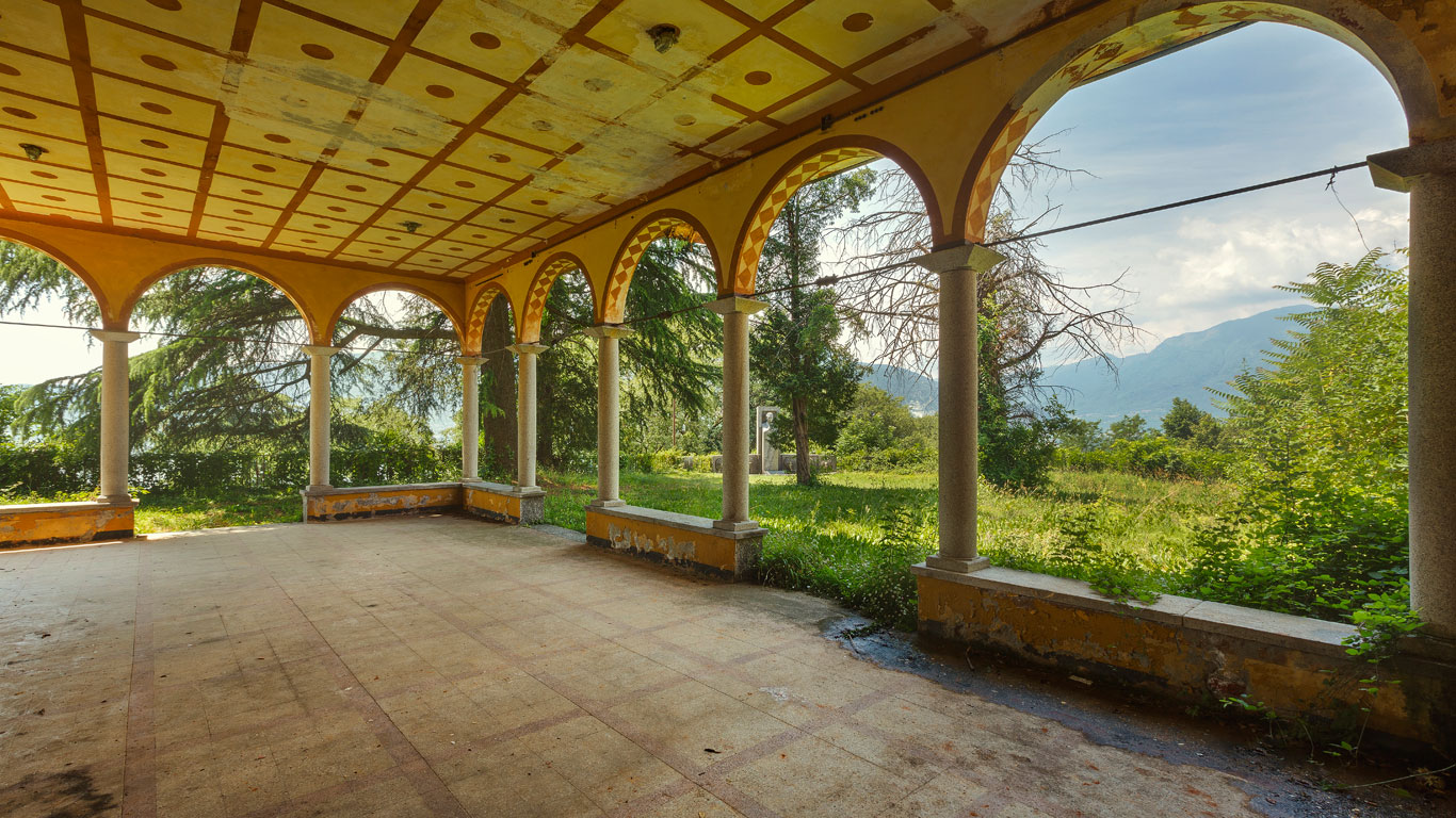 Ein Panoramablick, den keiner sieht