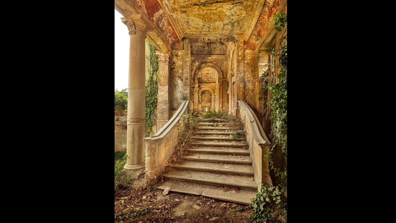 Treppe ins Nichts
