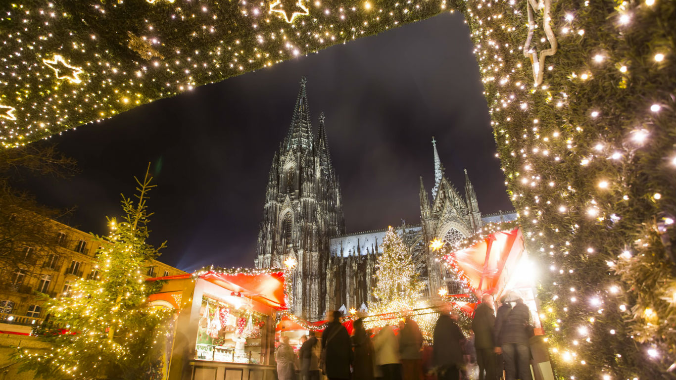Beeindruckende Domkulisse in Köln