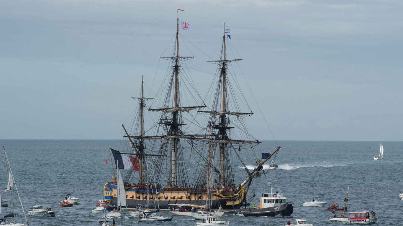 Blütezeit der vollkommenen Segelschiffe