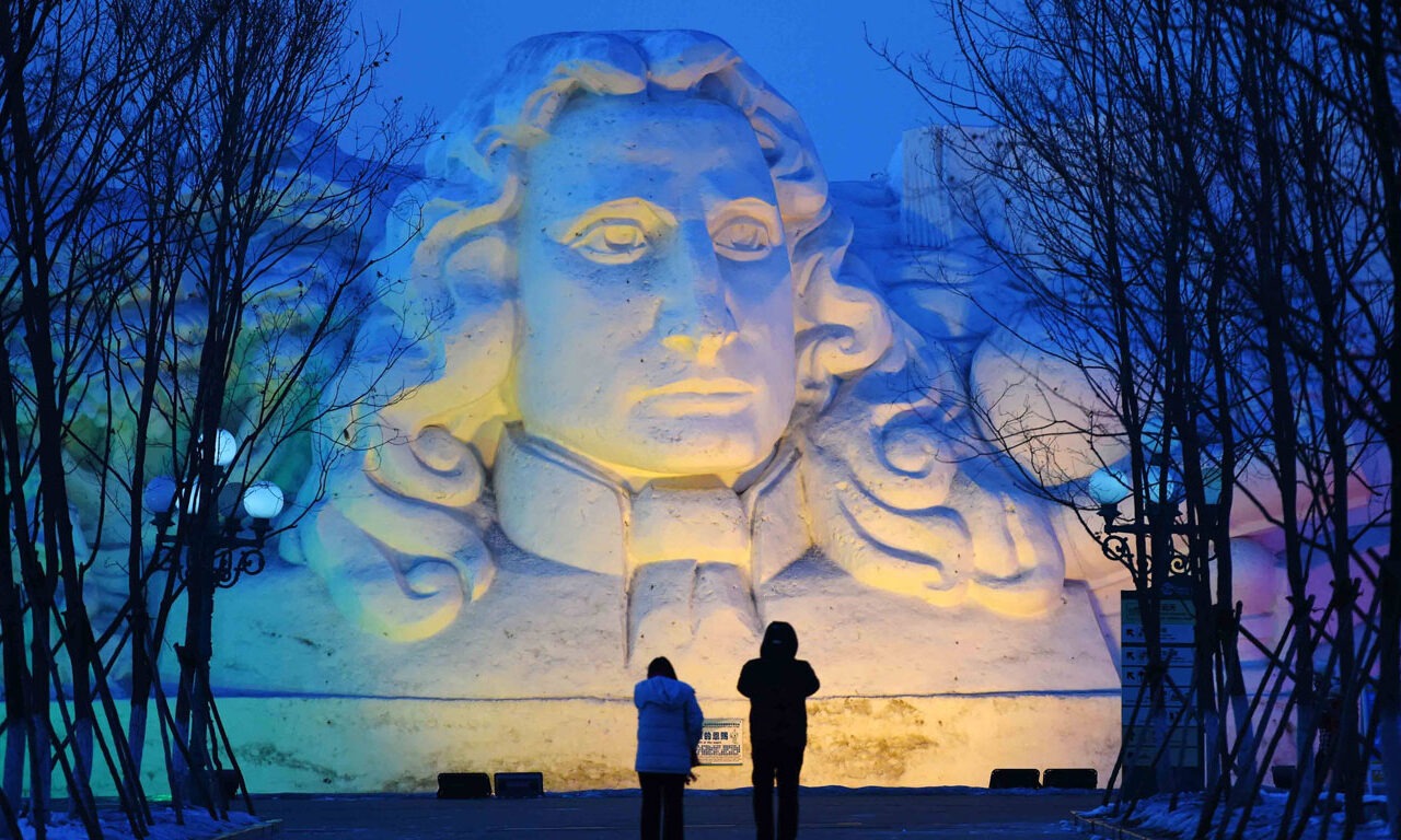 Wie entstehen Eisskulpturen?