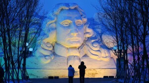 Coole Kunst: Eisskulpturen zum Dahinschmelzen