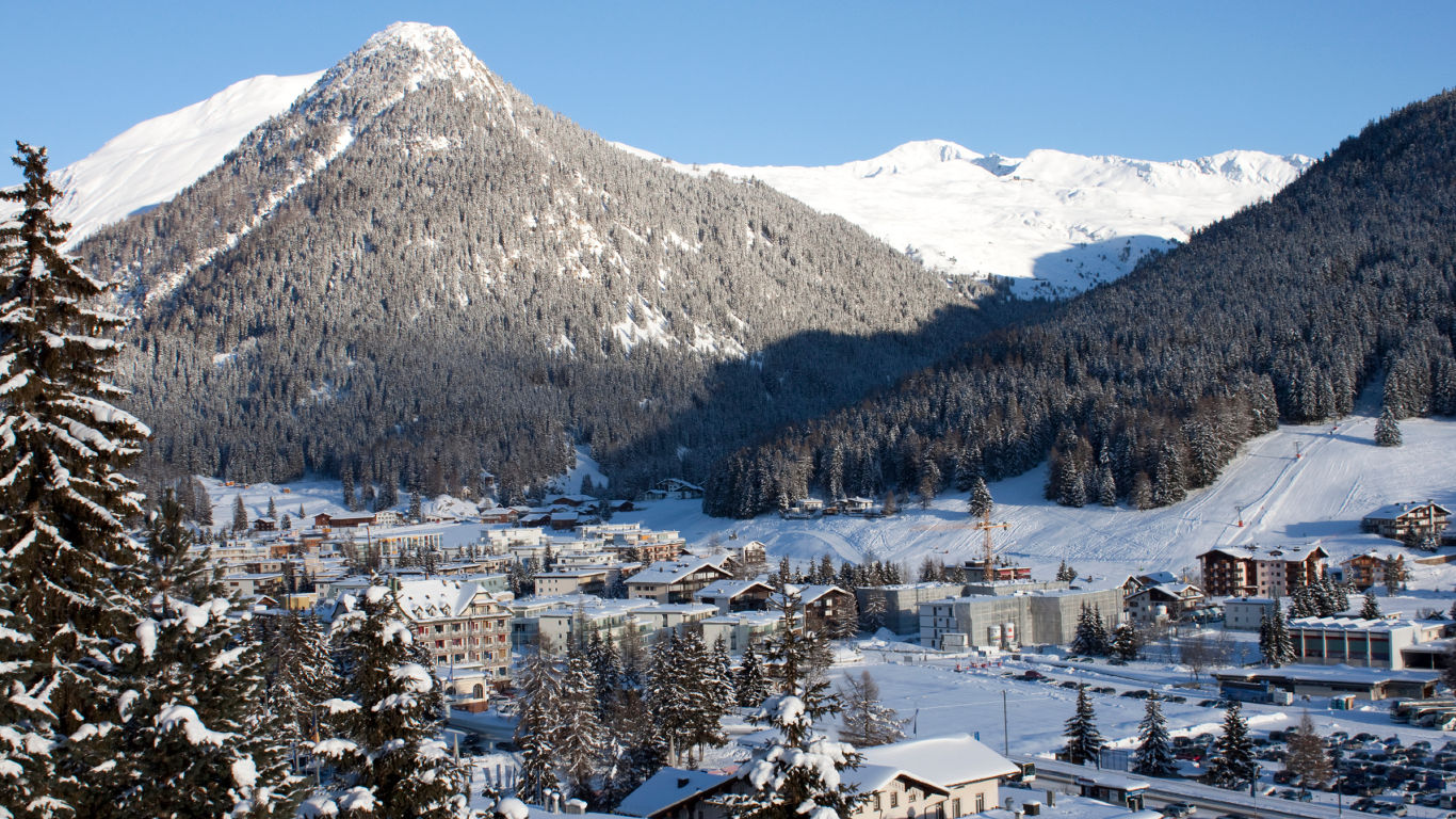 Davos statt Klosters-Serneus