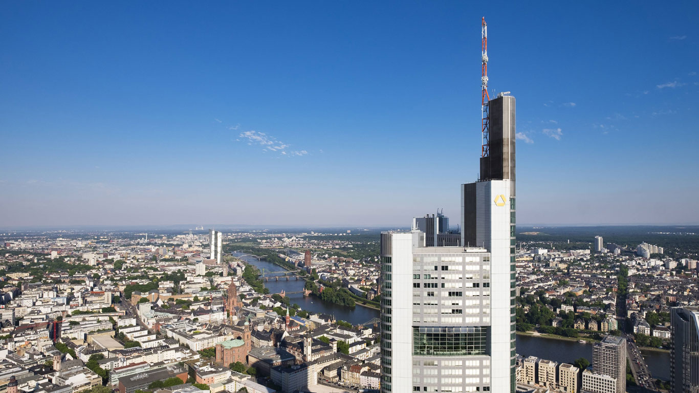 Der Commerzbank Tower in Mainhattan
