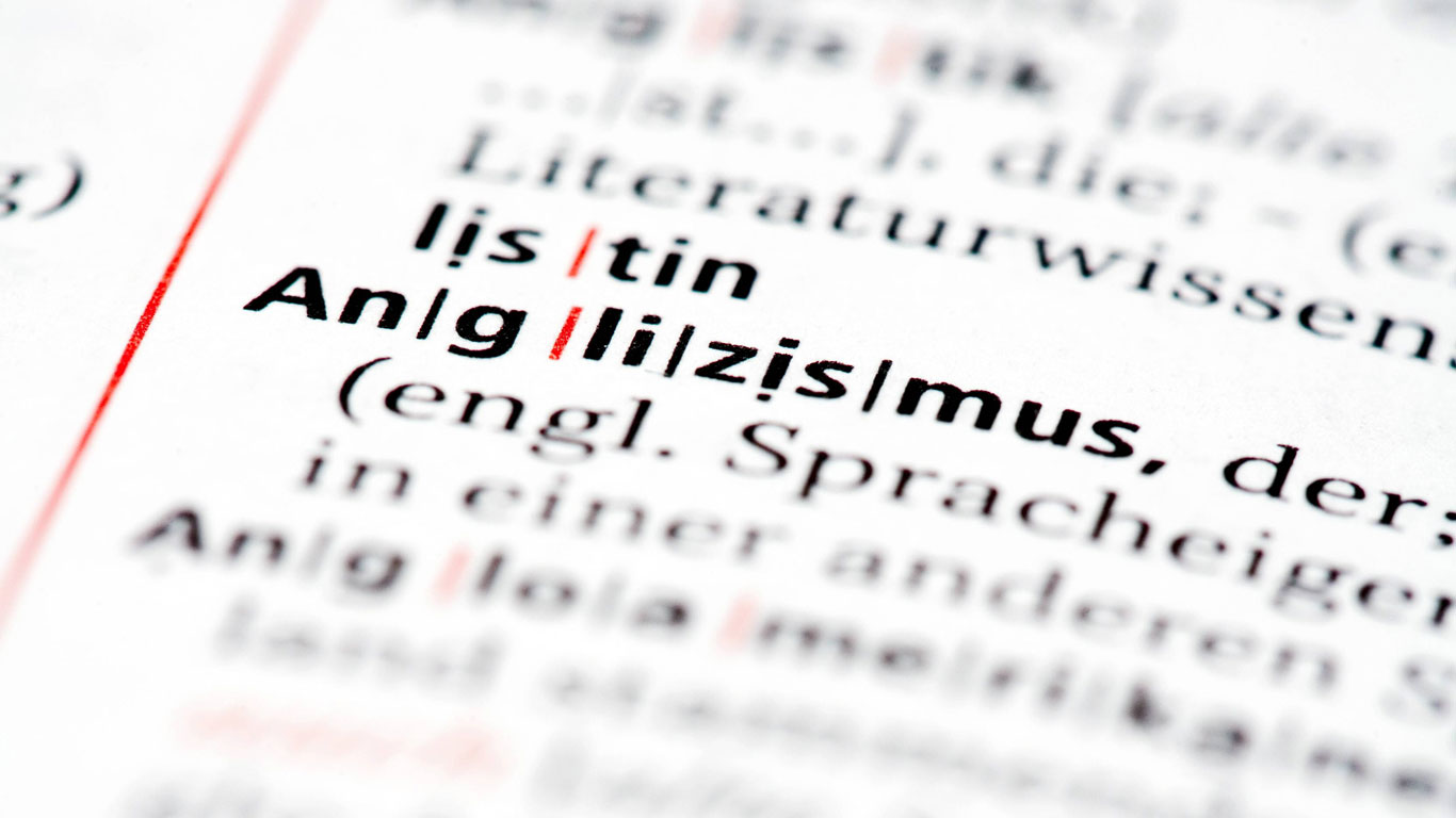 Der Siegeszug der Anglizismen