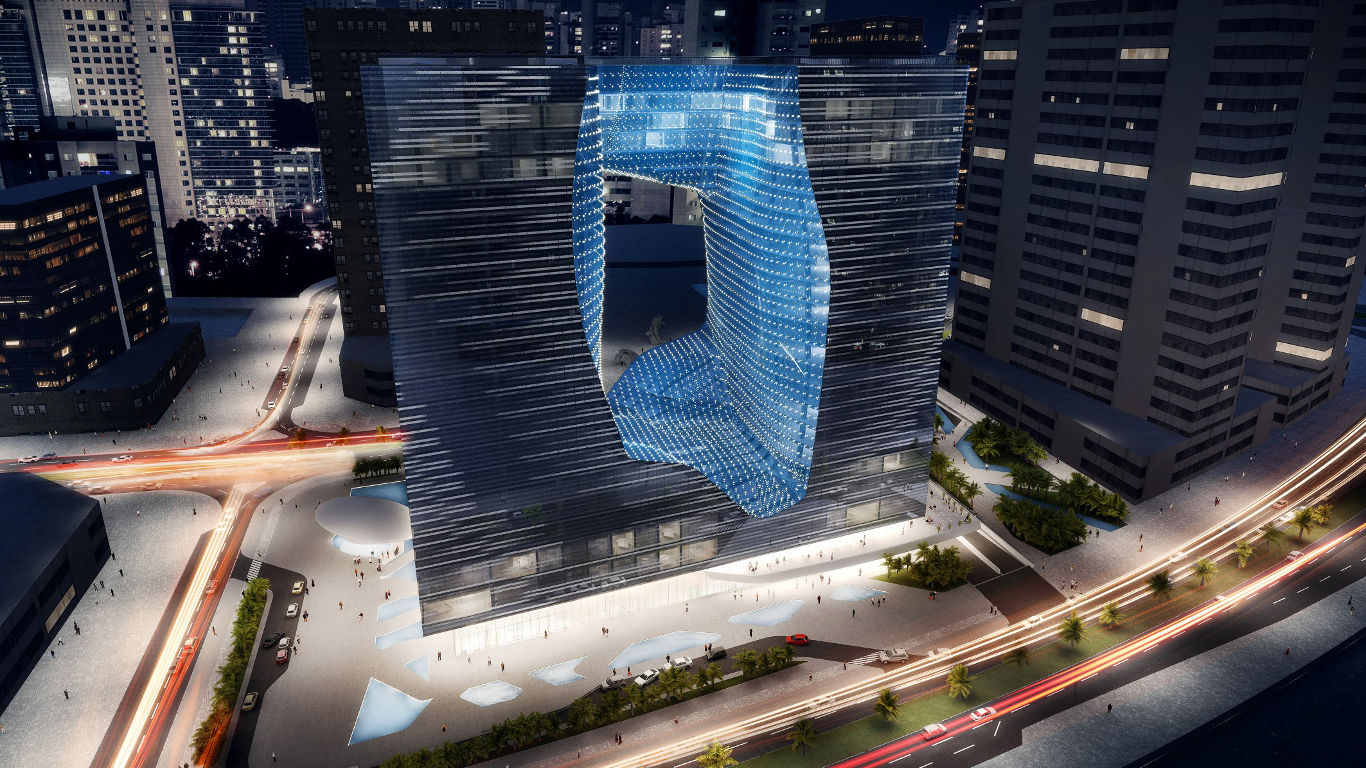 Dubai: Stadthotel mit Raumschiffatmosphäre