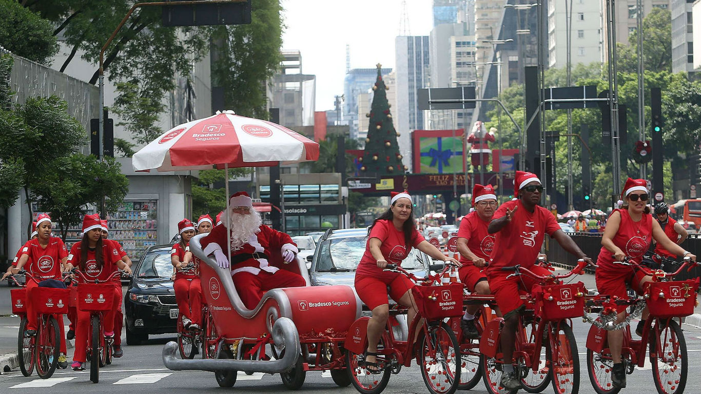 Fauler Santa in São Paulo