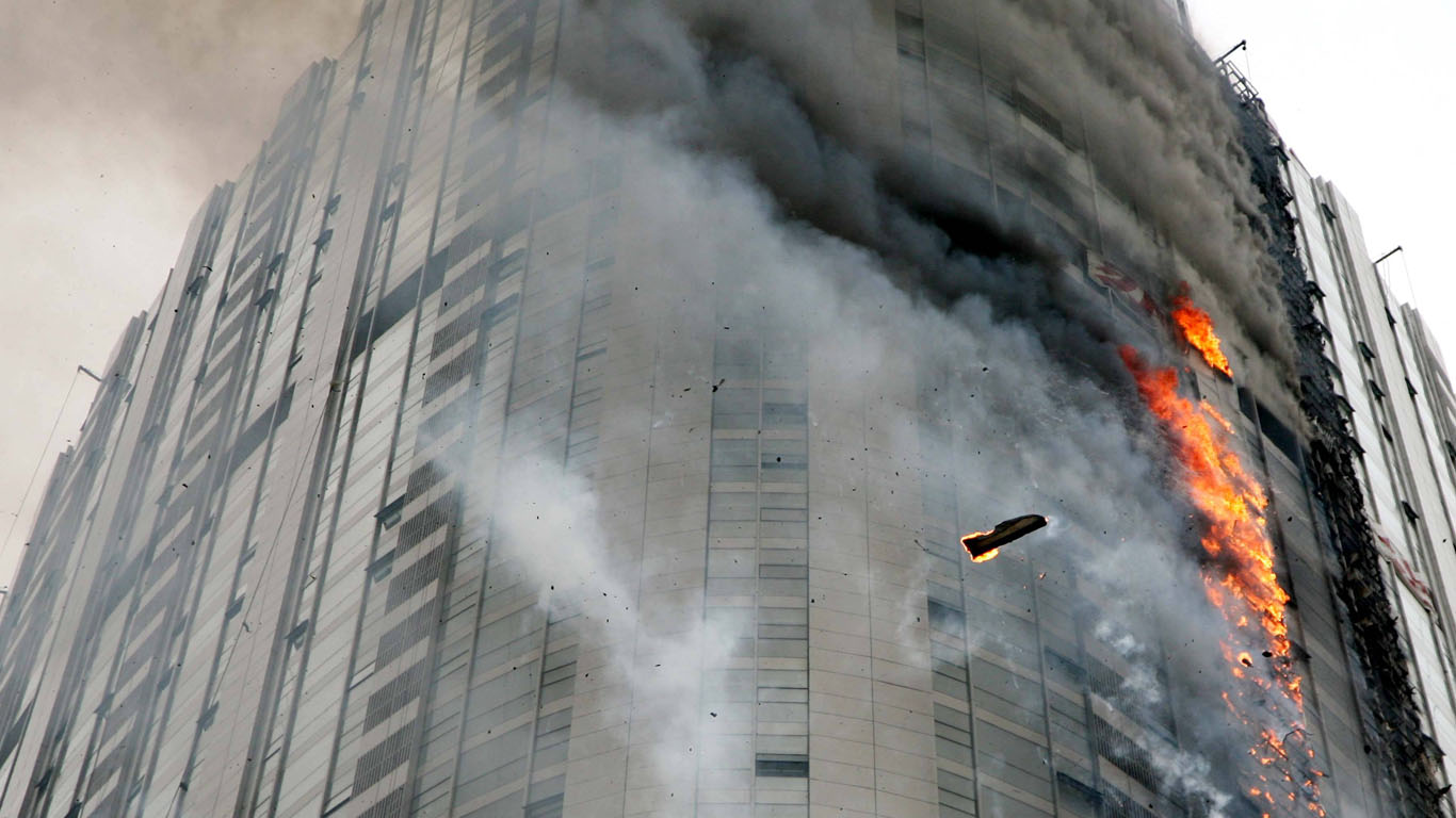 Februar 1974: Hochhausbrand von Sao Paulo