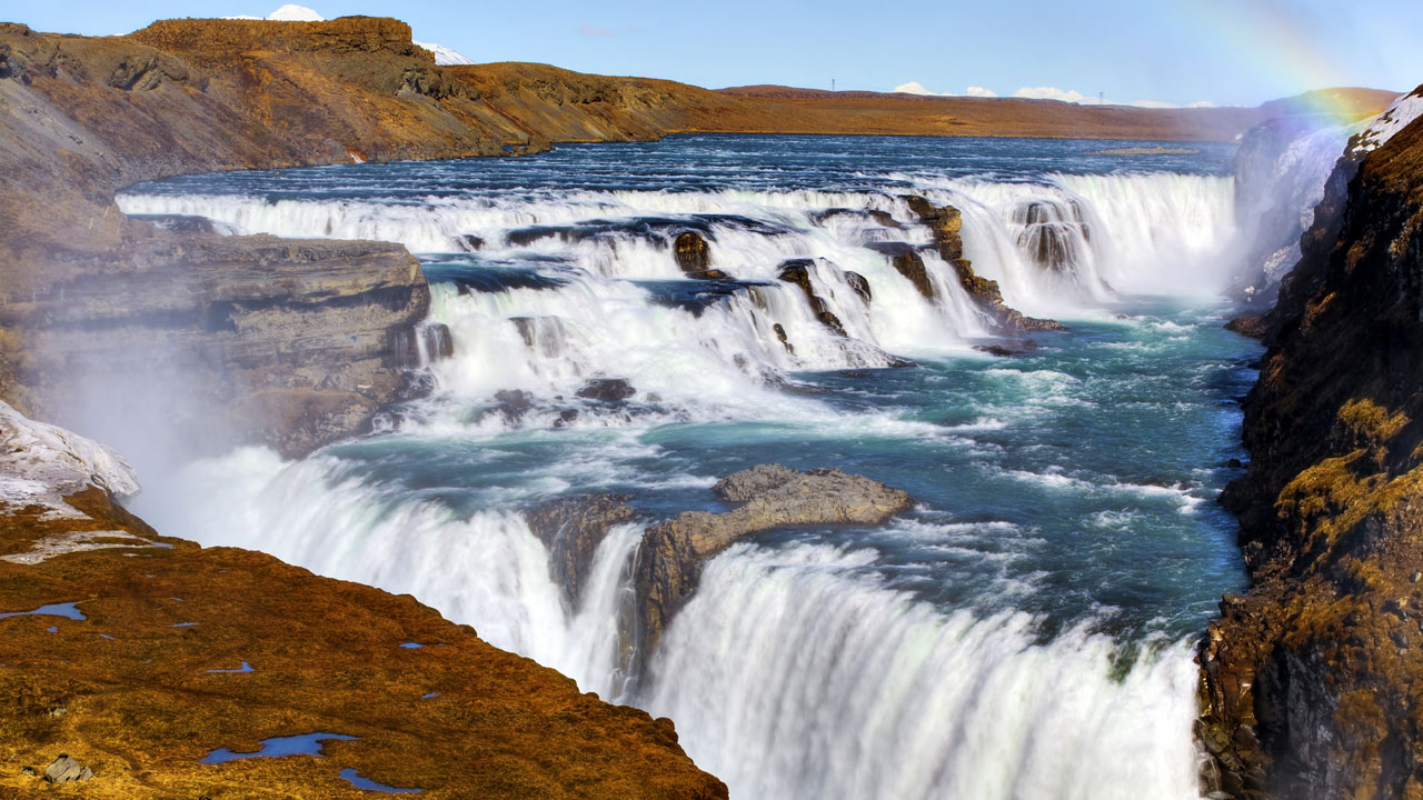 Gullfoss in Island