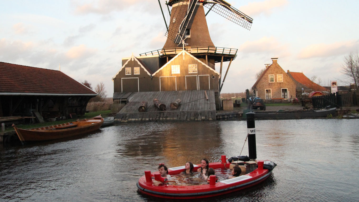Im Whirlpool durch Rotterdam schippern