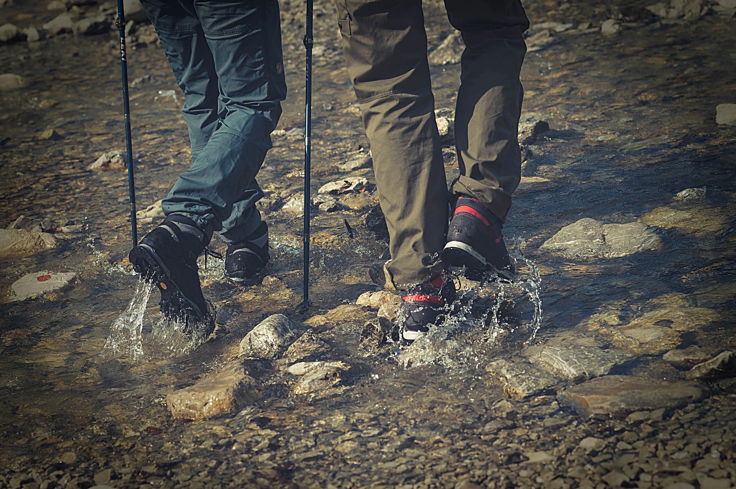 Tipp 3: Durch Wasser stapfen