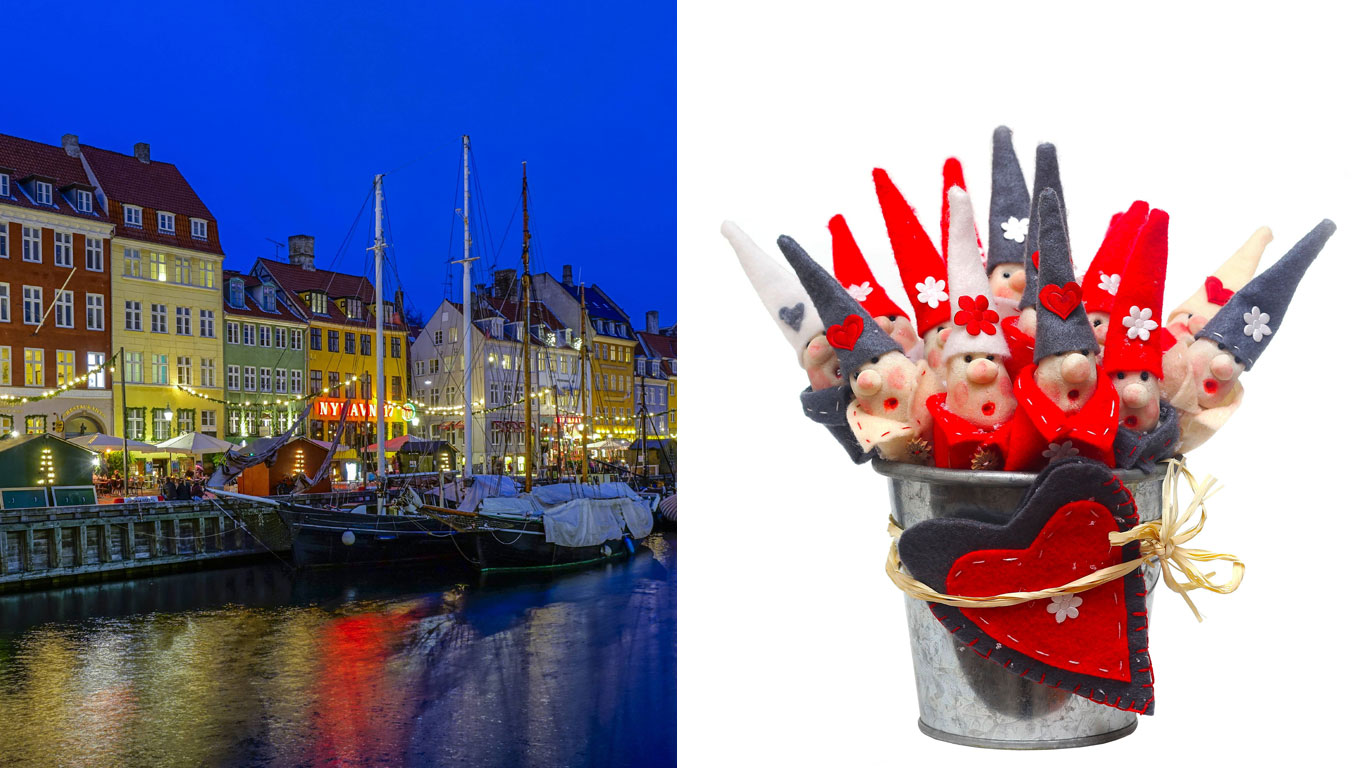 In Dänemark wird an Weihnachten gewichtelt