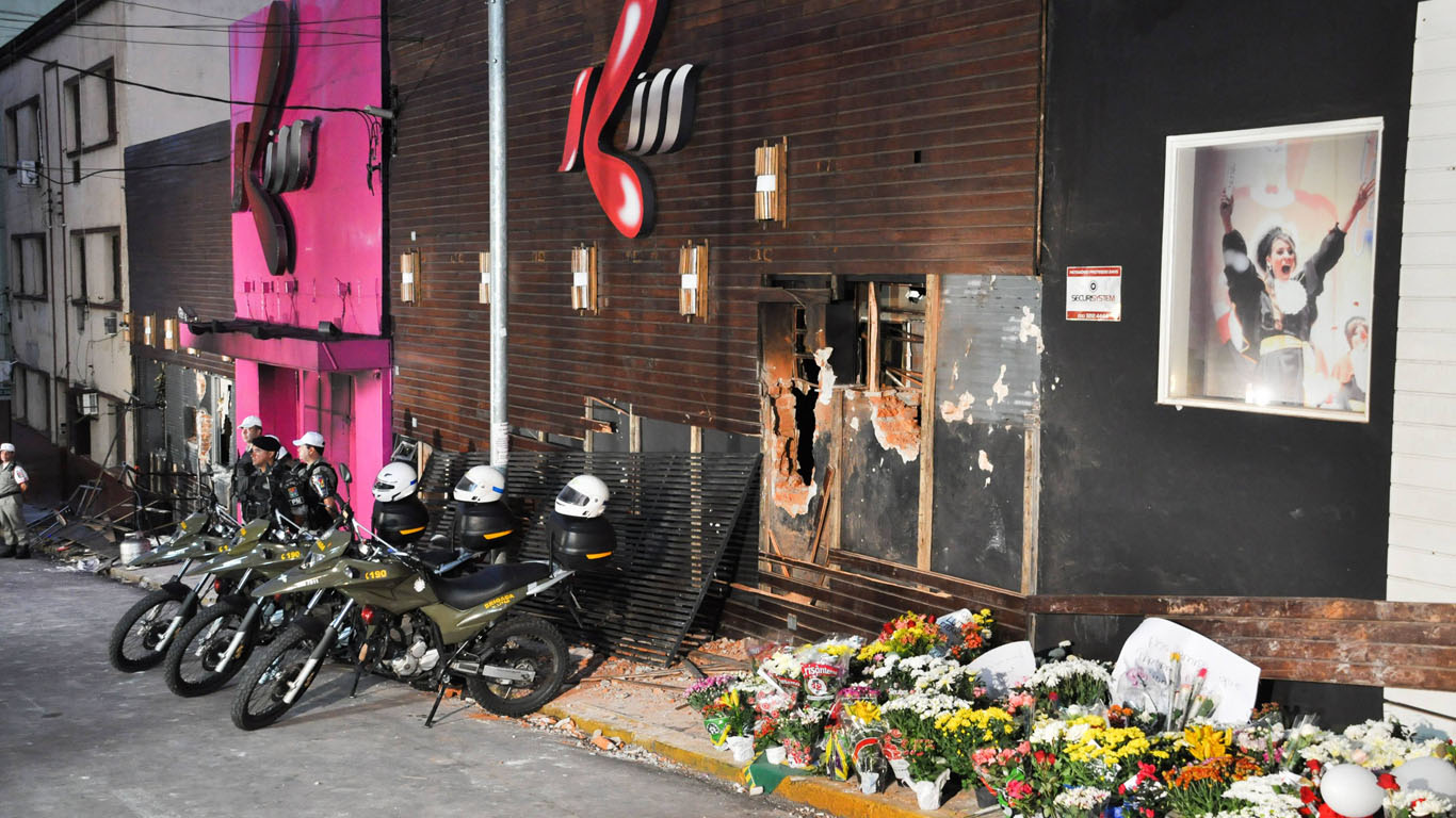 Januar 2013: Feuer in einer Großraumdisco in Brasilien